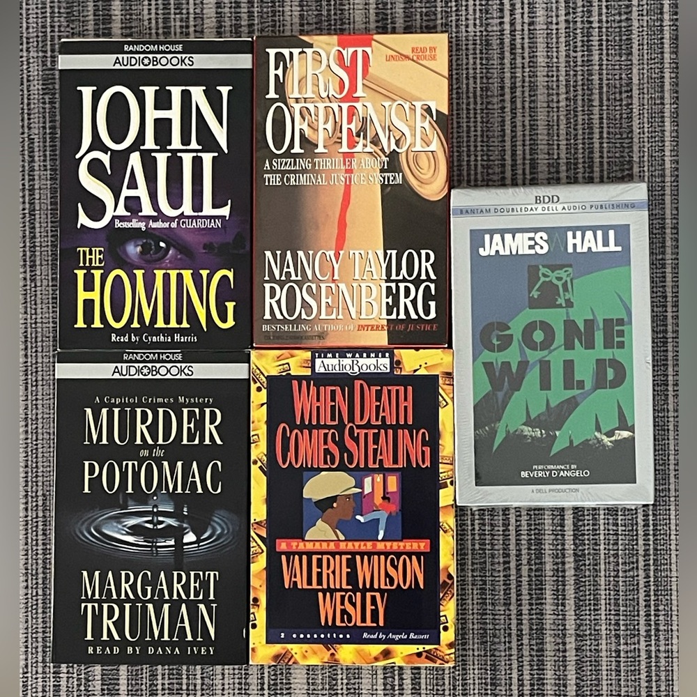 Audiobook Collection with Various Titles